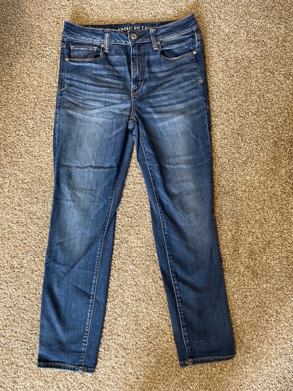 American Eagle Outfitters Women’s Dark Indigo Skinny Jeans